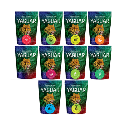 Mega Set Yerba Mate Yaguar Διάφορα 10x 0.5kg