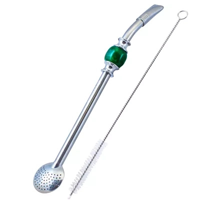 Bombilla Bomba Bomba με πράσινη πέτρα