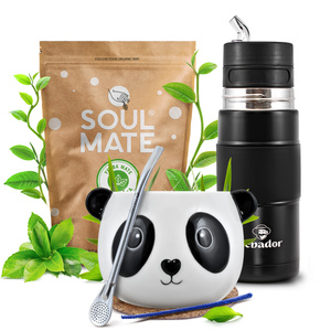 Σετ Yerba Mate Soul Mate Elaborada 500g 0,5kg Yerbomos + Calabash + Bombilla