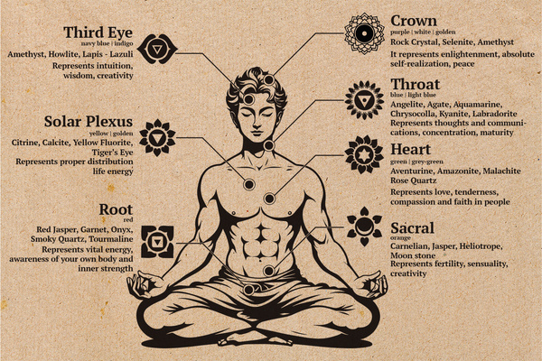 Χάρτινη ετικέτα Βούδας πέτρες TTL 100mm x 150mm