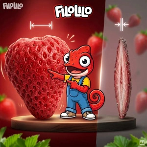 FiloLilo – Λυοφιλιωμένες φράουλες (ολόκληρες) 100 γρ.
