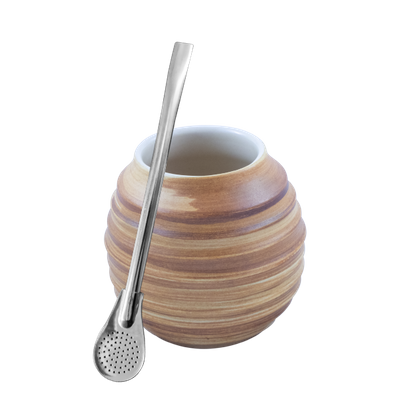 Κύπελλο Mate + Bombilla Mercedes