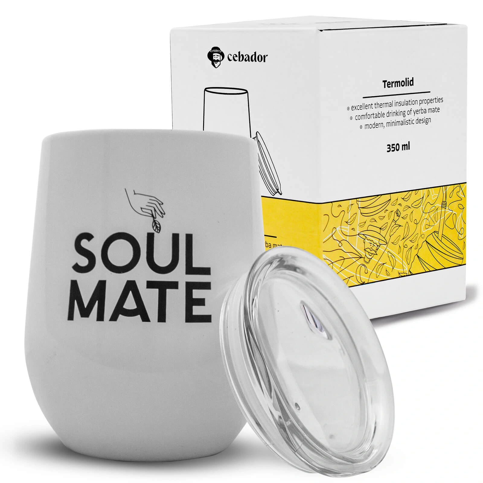 Θερμοδοχείο TermoLid Soul Mate για yerba mate