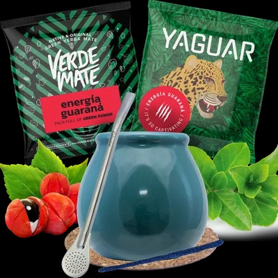 Σετ αξεσουάρ Yerba Verde Mate Matero Bombilla Matero Bombilla
