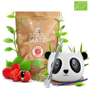 Σετ Yerba Mate Soul Mate Energia 500g Calabash + Bombilla