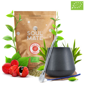 STARTER KIT ΓΙΑ YERBA MATE BOMBILLA CALABASH 500g