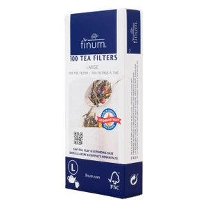 Χάρτινα φίλτρα τσαγιού - μέγεθος L (100 τεμάχια)