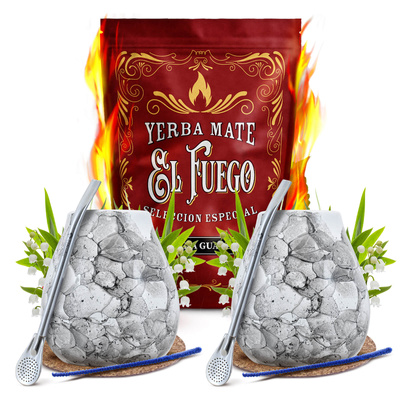 Yerba Mate Starter Set για δύο άτομα 500g