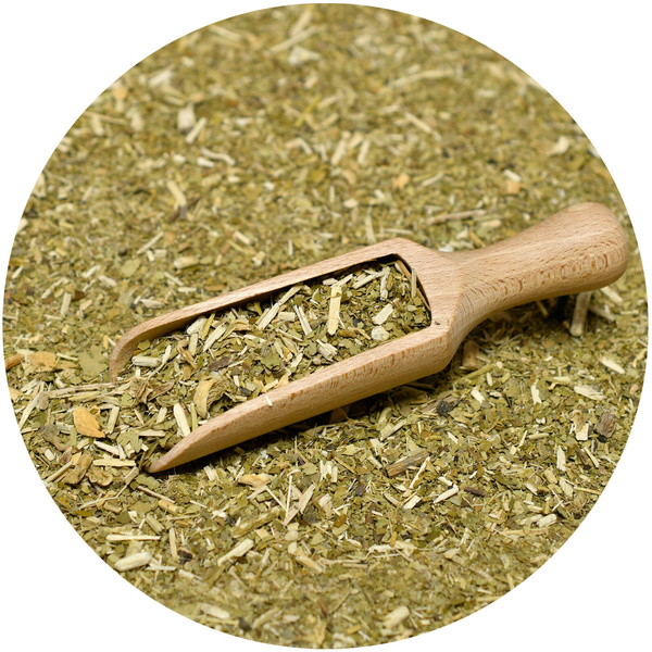 Yerba Mate set Guarani Ashwagandha 500g Calabash + Bombilla