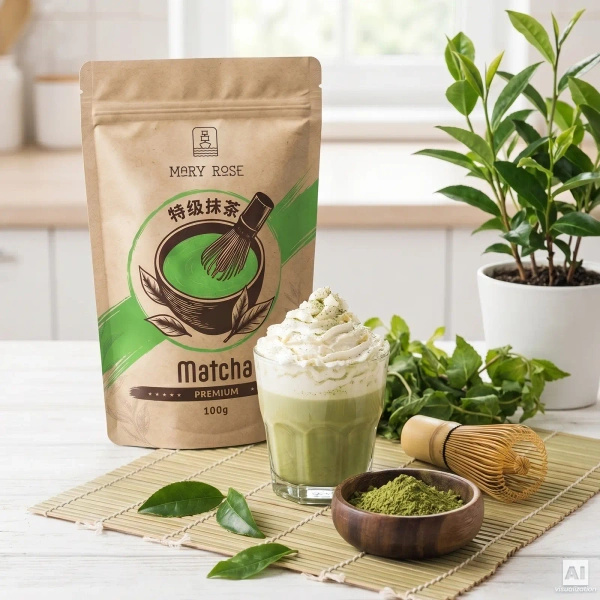 Mary Rose – Κινεζικό πράσινο τσάι Matcha Premium 100 γρ.