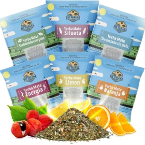 Yerba Mate Rio Parana πλήρες σετ δειγμάτων