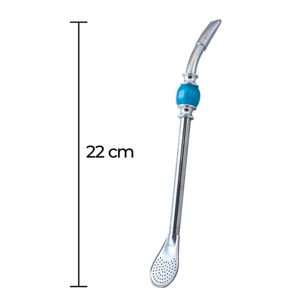 Bombilla Grande με μπλε πέτρα