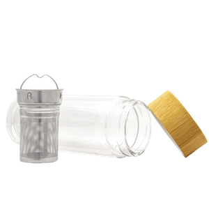 Mate to Go - γυάλινο θερμός με εγχυτήρα - 300 ml