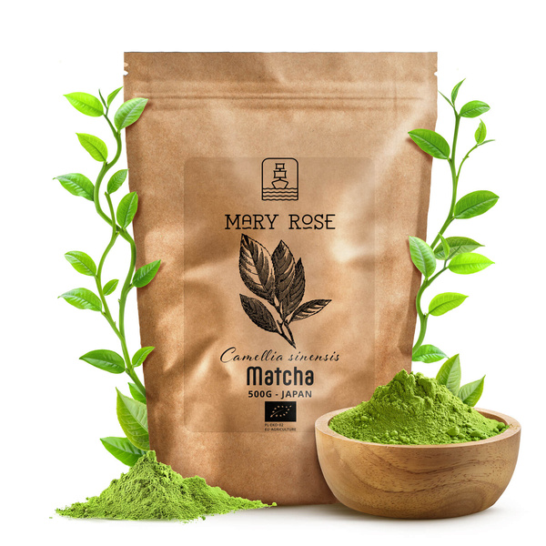 Mary Rose – Ιαπωνικό πράσινο τσάι Matcha (BIO) 500 g