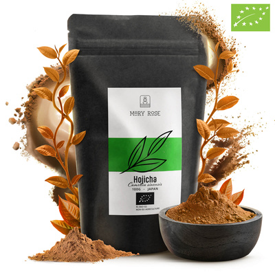Mary Rose – Ψημένο Πράσινο Τσάι Hojicha Powder (BIO) 100 g