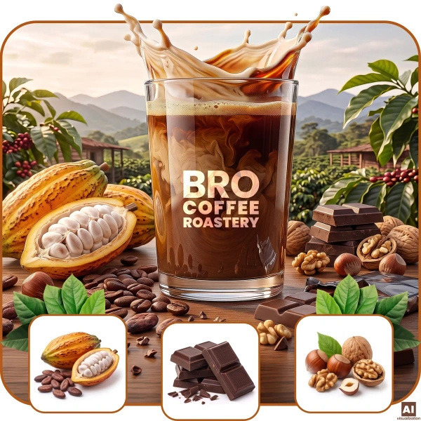 Bro Coffee Roastery – Καφές ολόκληρος Crema Tango 400 γρ