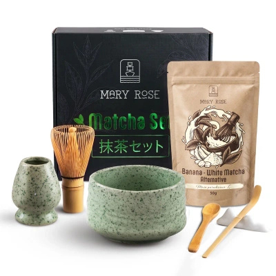 Σετ δώρου για την προετοιμασία White Matcha