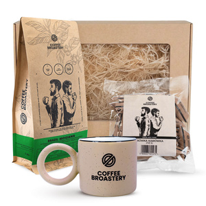 Δώρο–σετ Bro Coffee Roastery: καφές Brazil Mogiana + καραμέλες γάλακτος με γεύση καφέ + κούπα