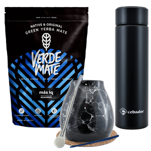 Yerba Verde Mate MAS IQ 500g Thermos Set 7.0