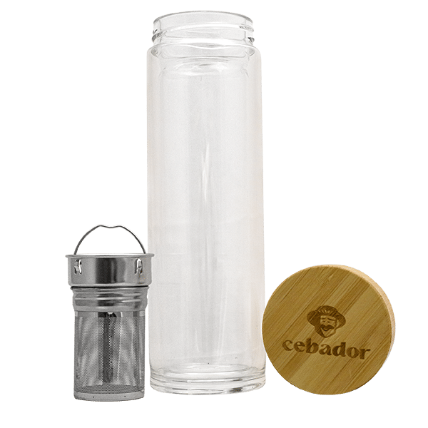 Mate to Go - γυάλινο θερμός με εγχυτήρα - 300 ml