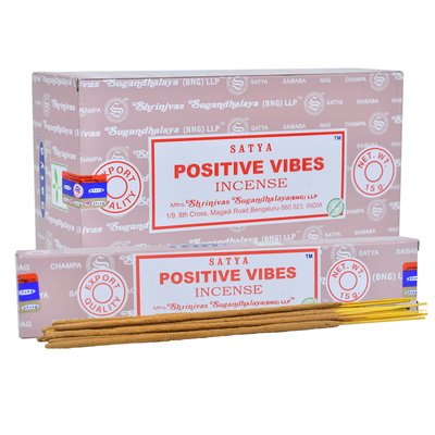 Μπαστουνάκια θυμιάματος Satya – Positive Vibes