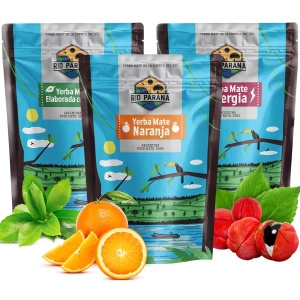 Σετ Yerba Mate Rio Parana διάφορα είδη 3x500g