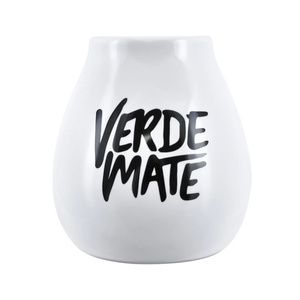 Κολοκύθα κεραμική λευκή - Verde Mate - 350ml
