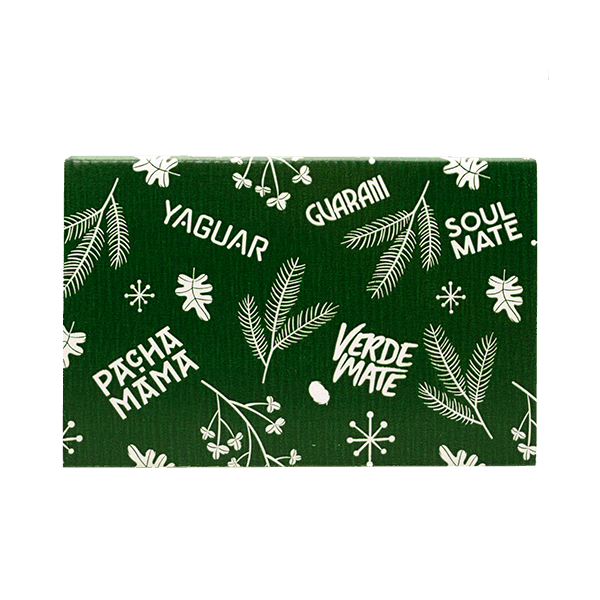 Yerba Mate Χριστουγεννιάτικο κουτί δώρου - πράσινο 