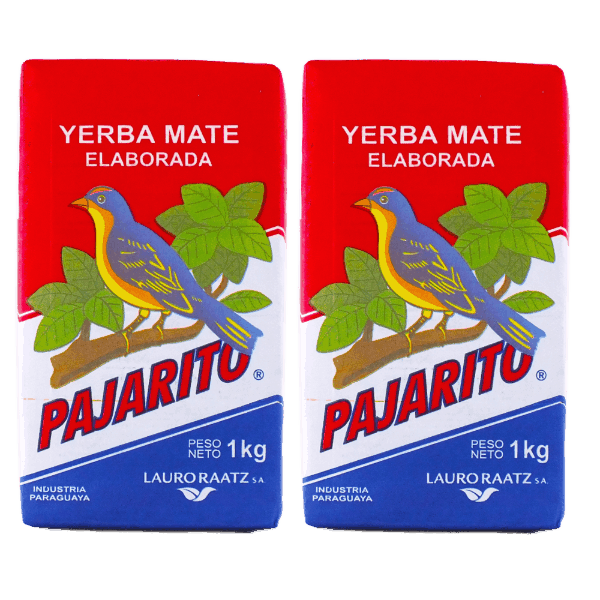 Yerba Mate Pajarito Elaborada Con Palo 2x1kg 2kg