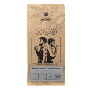 Bro Coffee Roastery – Καφές ολόκληρος Amico dall'Italia Espresso Roast 1 κιλό