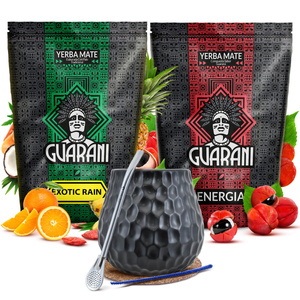 Σετ Yerba mate Guarani 2x500g κεραμικό calabash bombilla