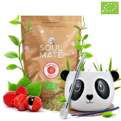 Σετ Yerba Mate Soul Mate Energia 500g Calabash + Bombilla