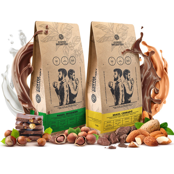 Σετ καφέ Bro Coffee Roastery Brazil Samba + Brazil Cerrado 2x1kg (2kg)