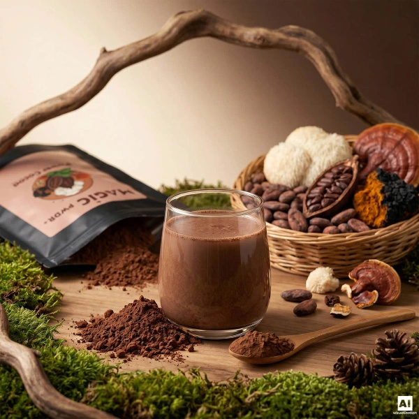 Magic Pwdr – Power Cocoa 200 γρ.