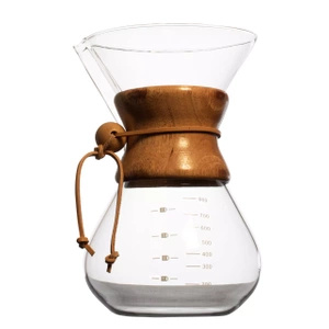 Καφετιέρα τύπου chemex 800ml + επαναχρησιμοποιούμενο φίλτρο