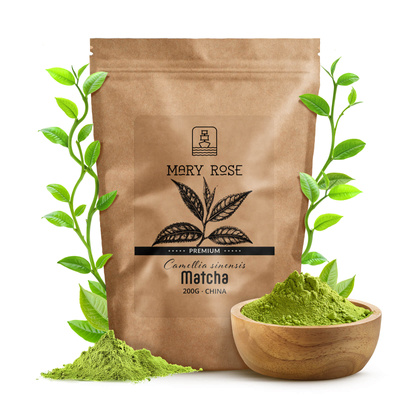 Mary Rose – Κινεζικό πράσινο τσάι Matcha Premium 200 γρ.