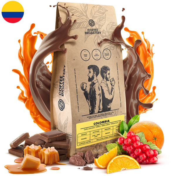 Bro Coffee Roastery - Καφές ολόκληρος Colombia Medellin Premium 1 κιλό