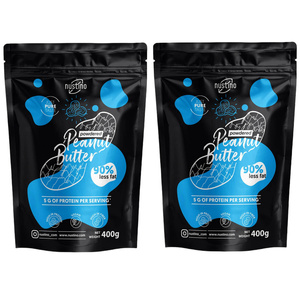 Σετ 2x Σκόνη Φυστικοβούτυρου Nustino