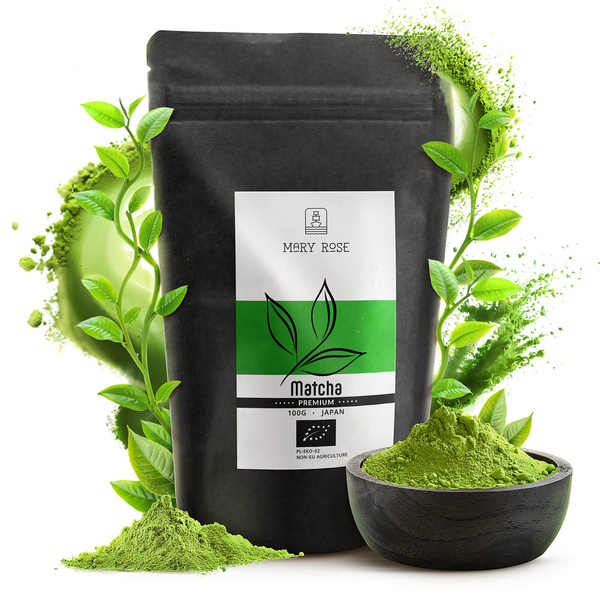 Mary Rose – Ιαπωνικό πράσινο τσάι Matcha (BIO) Premium 100 g