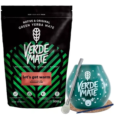 Yerba Verde Mate Let's Get Warm χειμερινό σετ 500g