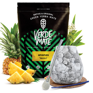 Σετ Yerba Mate Verde Mate 500γρ 0,5κιλά Καλαμπάς + Bombilla