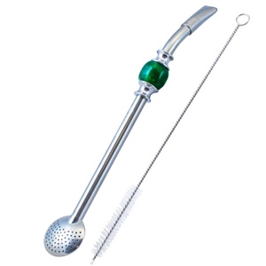 Bombilla Bomba Bomba με πράσινη πέτρα