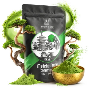 Τελετουργικό σετ παρασκευής τσαγιού matcha: ιαπωνική βιολογική matcha 30g + αξεσουάρ