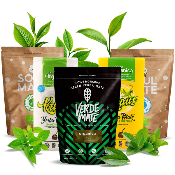 Σετ βιολογικού τσαγιού Yerba Mate 5x0,5kg
