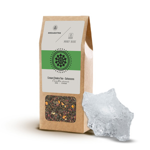 Σετ για το τσάκρα του στέμματος (Sahasrara): τσάι τσάκρα + μαγικός πολύτιμος λίθος