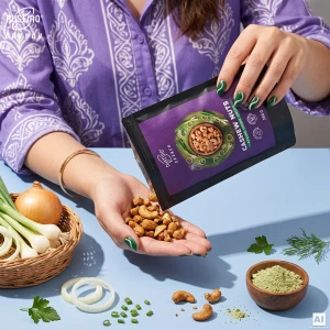 Nustino Crunch – καβουρδισμένα κάσιους – Spring Green Onion 200 γρ.