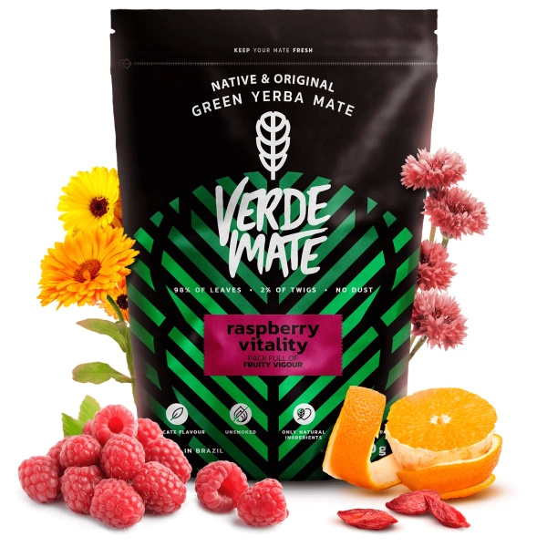 Verde Mate Green Raspberry Vitality 0,5 κιλά