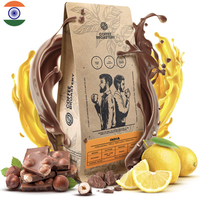 Bro Coffee Roastery - Καφές ολικής αλέσεως Ινδία Karnataka Premium 1kg