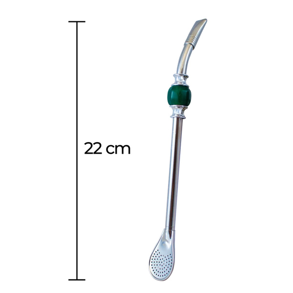 Bombilla Grande με πράσινη πέτρα