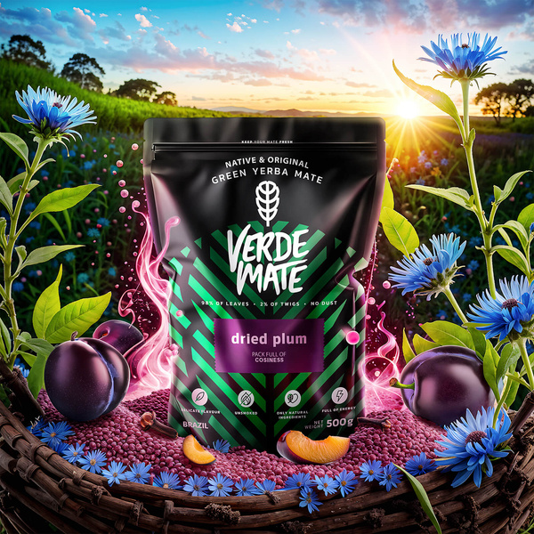 Verde Mate Green Αποξηραμένο δαμάσκηνο 0.5kg
